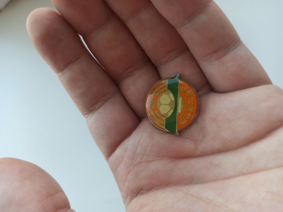 Шахтер Донецк значок pin пин футбол фк мяч футбольный клуб