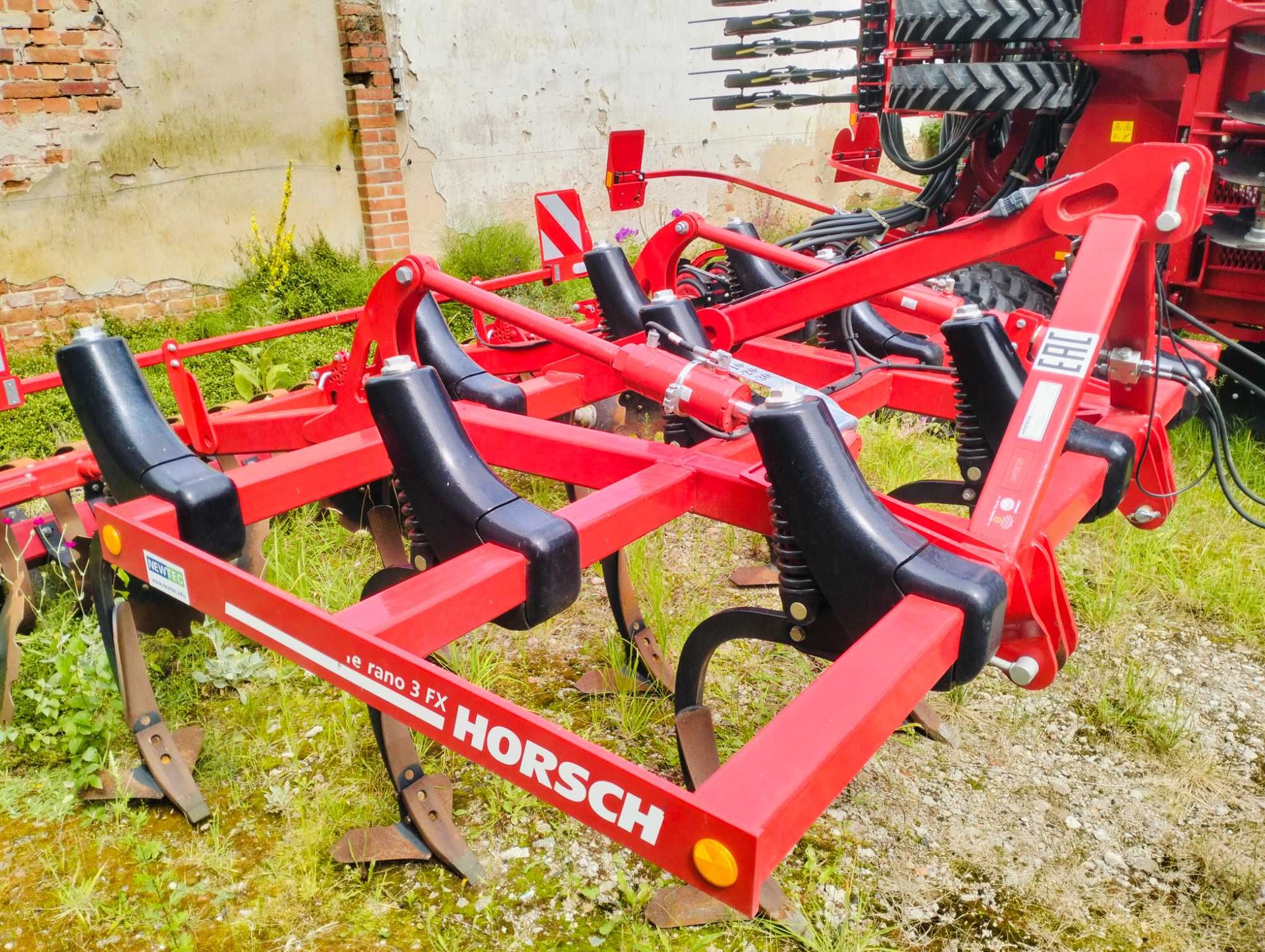 Agregat uprawowy Horsch Terrano 3 FX, Demo