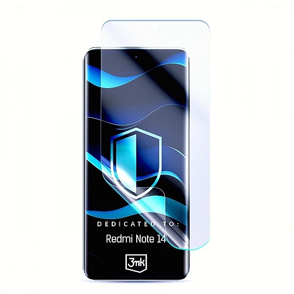 Szkło hybrydowe 3mk FlexibleGlass™ na Xiaomi Redmi Note 14/4G