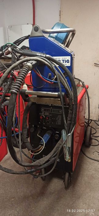 Spawarka TIG Castolin 3002 ACDC z  podajnikiem drutu TIP TIG
