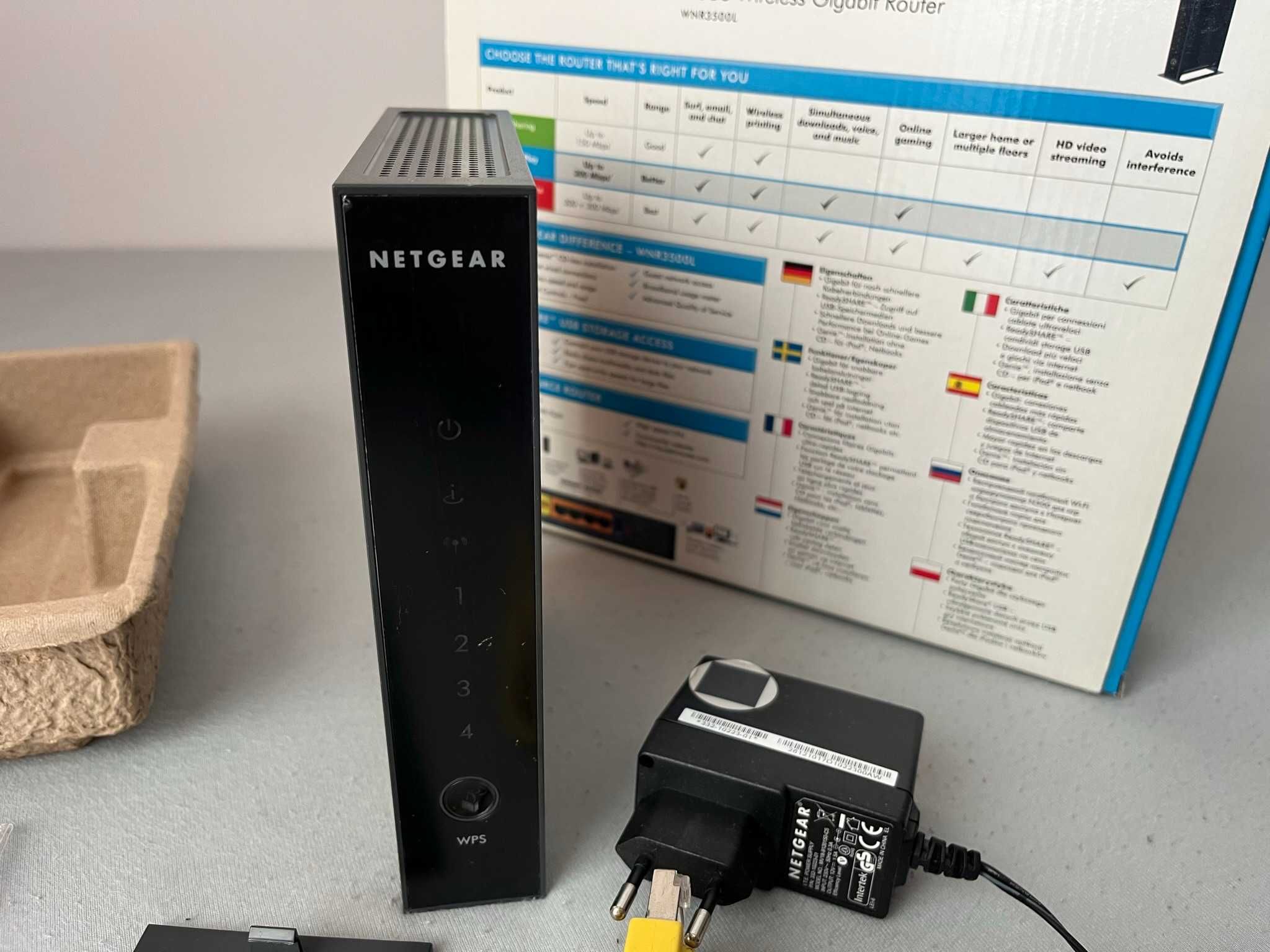 router WNR3500L netgear N300 Wireless Gigabit