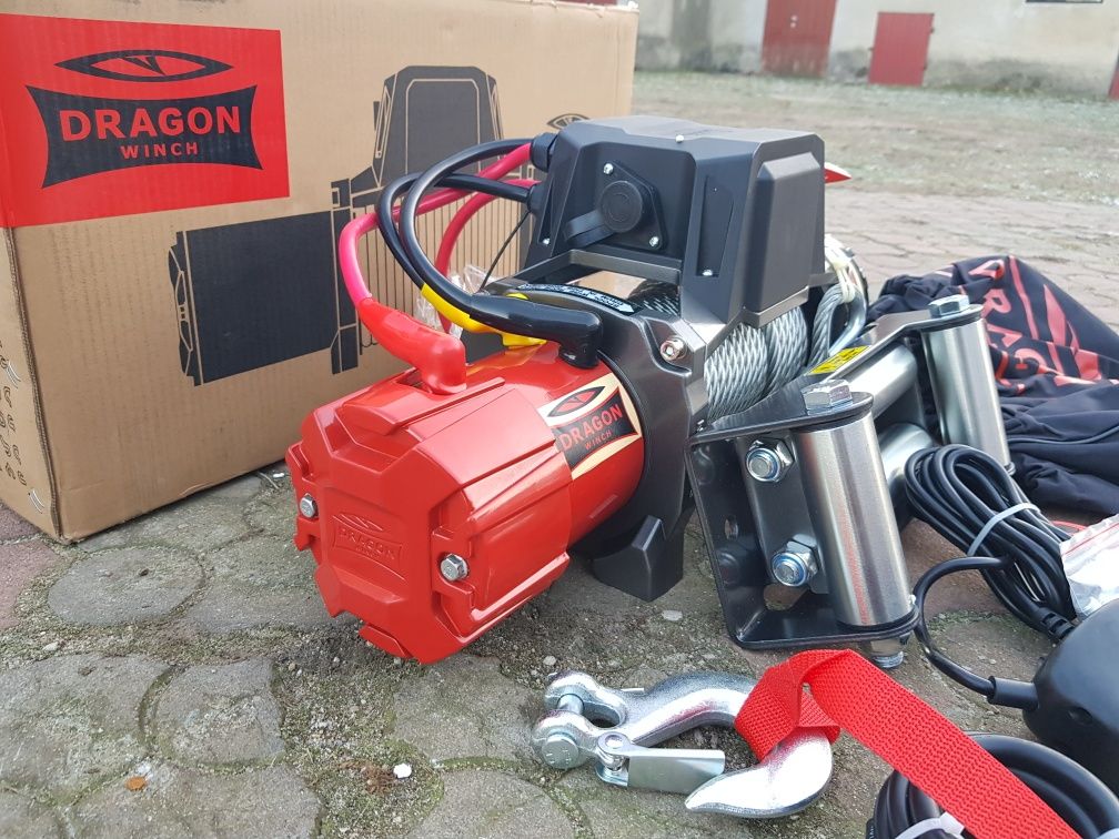 Wyciągarka, wciągarka samochodowa Dragon Winch DWM 13000 ST 12V 6/12T