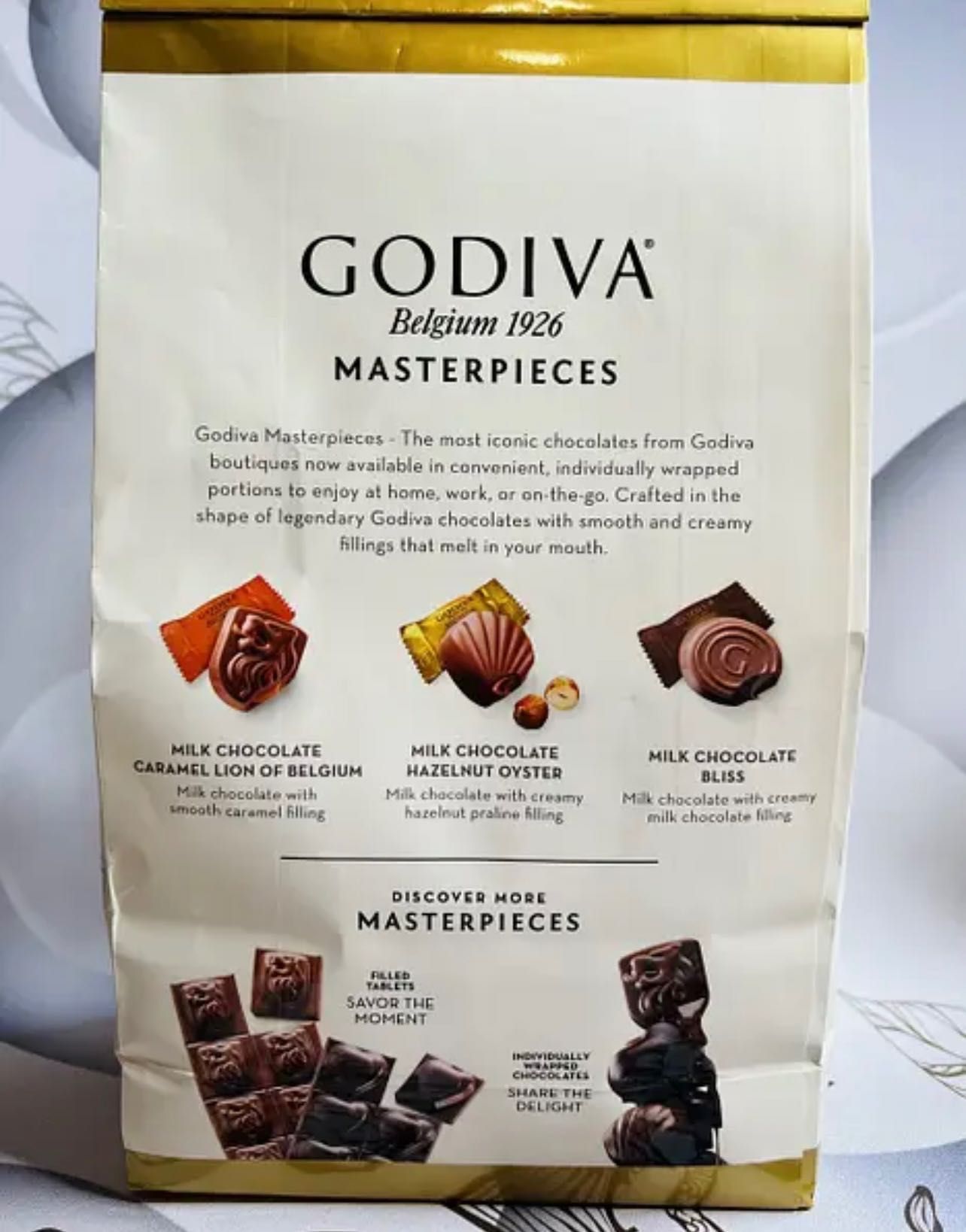 Преміум бельгійські шоколадні цукерки Godiva Masterpieces асорті