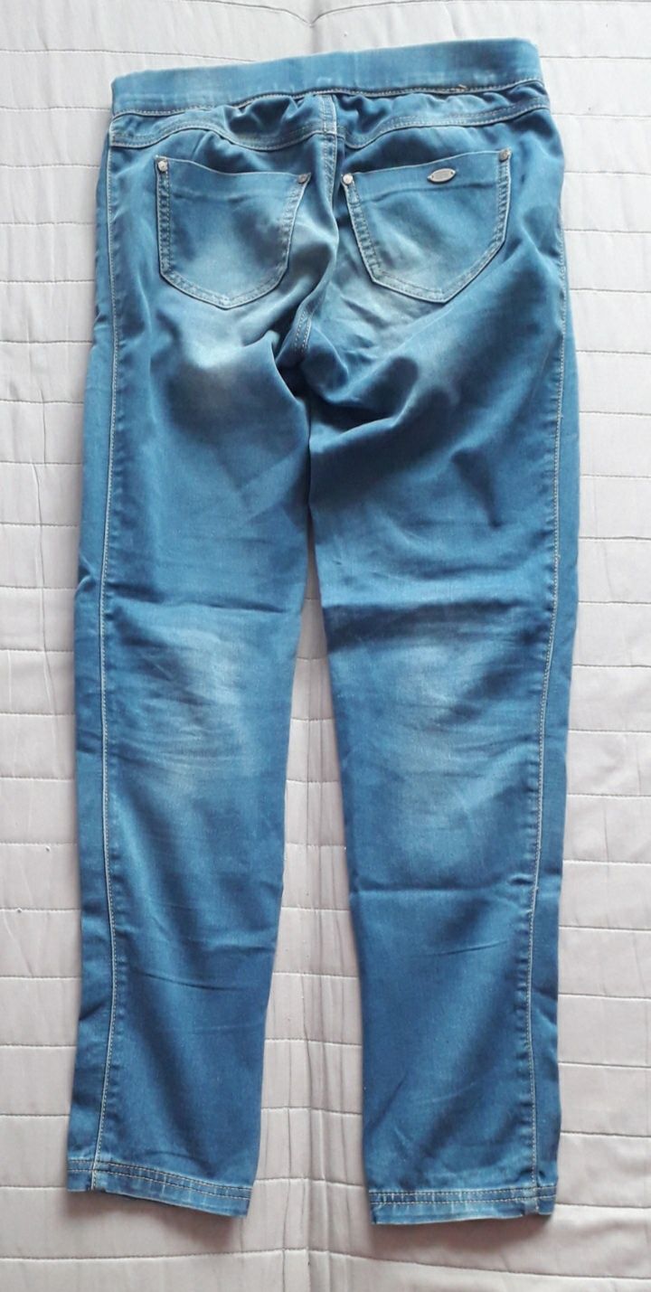 Stradivarius getry legginsy jeansowe r.34