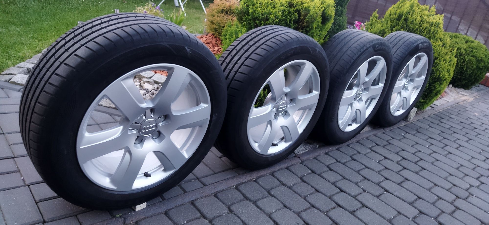 5x112 17 Cali Koła Alu Lato 225/55/17 Audi A6 C6 C7 oryginał