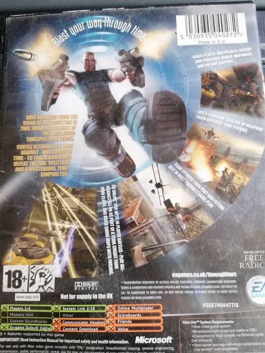 Time Splitters Future Perfect - XBOX