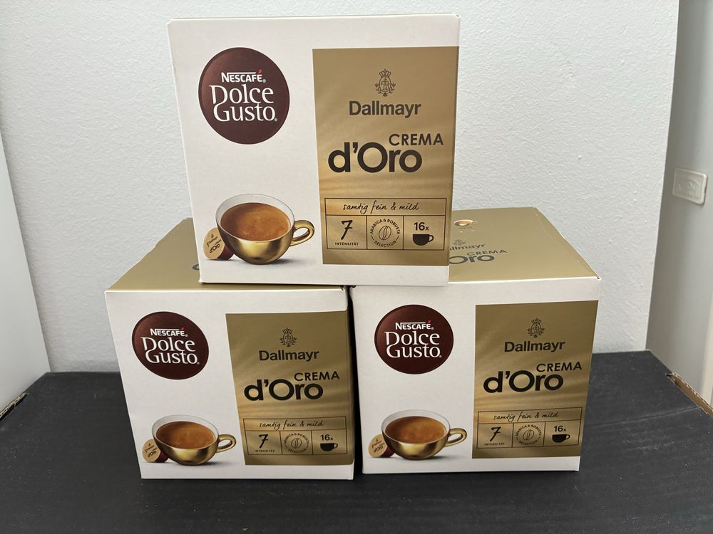 Kawa Nescafe Dolce Gusto Dallmayr crema d’Oro x3