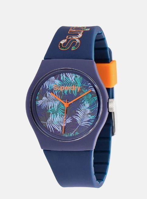 SUPERDRY zegarek niebieski UNISEX wodoszczelny 50M