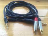 Инсертный кабель 3,5mm/2RCA и 3,5mm/2Jack