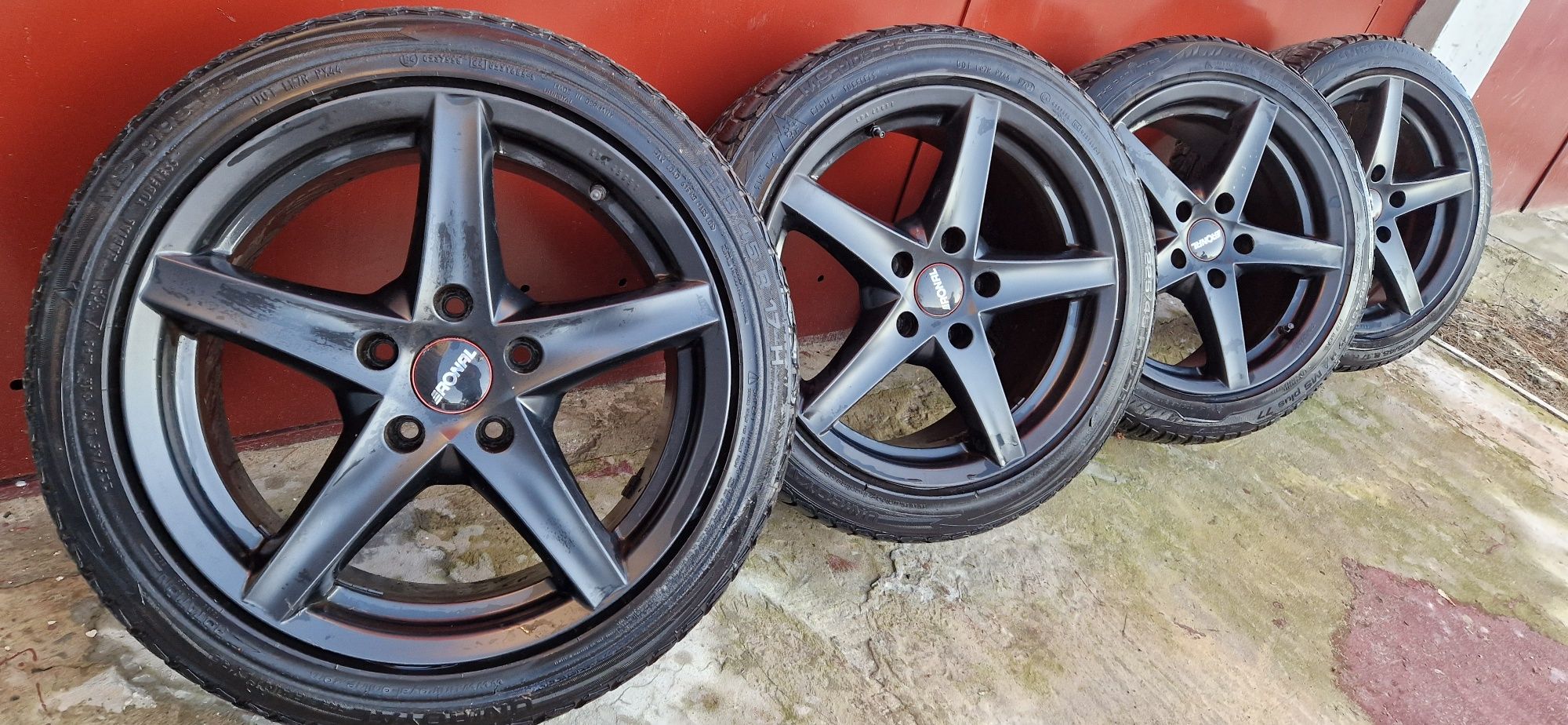 Felgi 17 cali BORBET 5x120 BMW