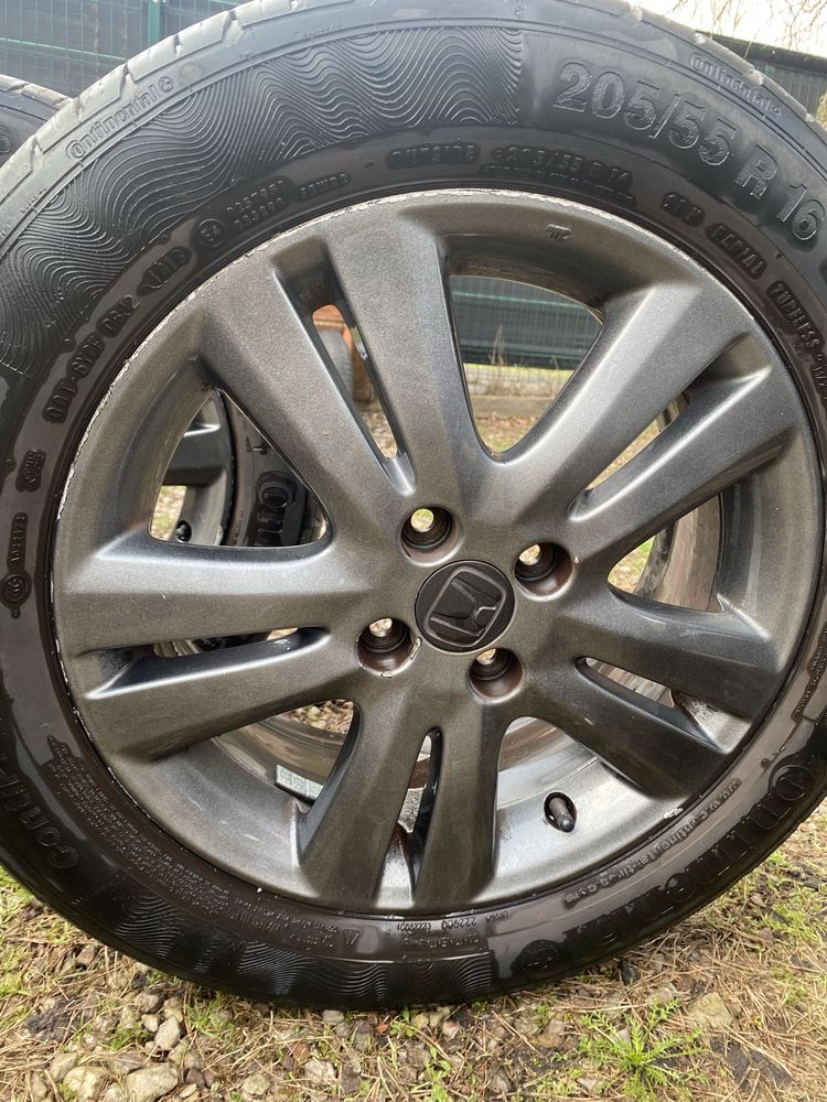 Koła Alu Felgi plus opony letnie Honda Civic VII 4x100