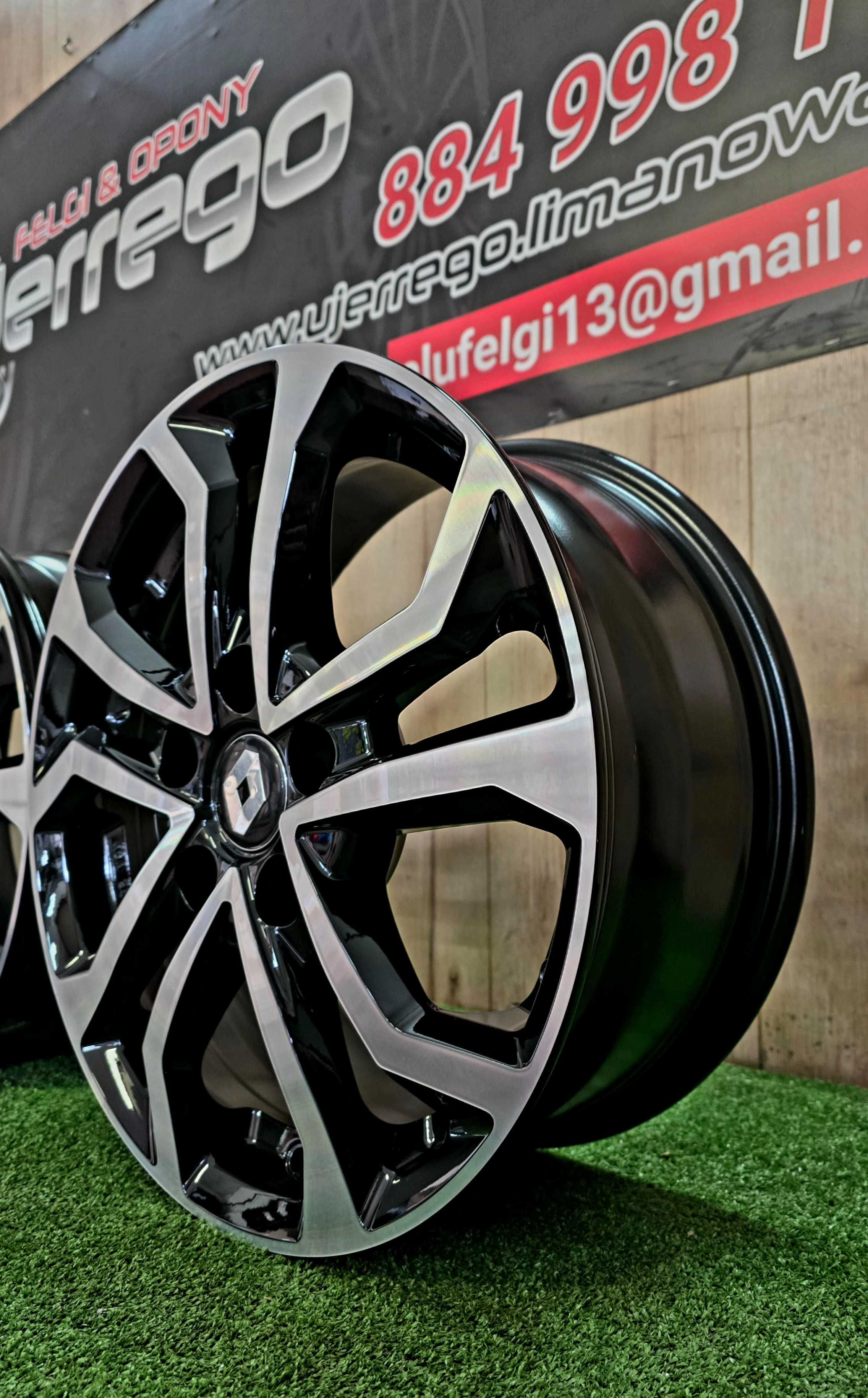 NOWE ALUFELGI RENAULT 17x5x114,3 - Austral,Clio,Megane,Scenic,Talisman