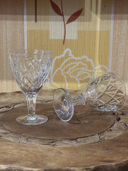 Кришталь. Чарки. Рюмки. 6шт. Вінтаж