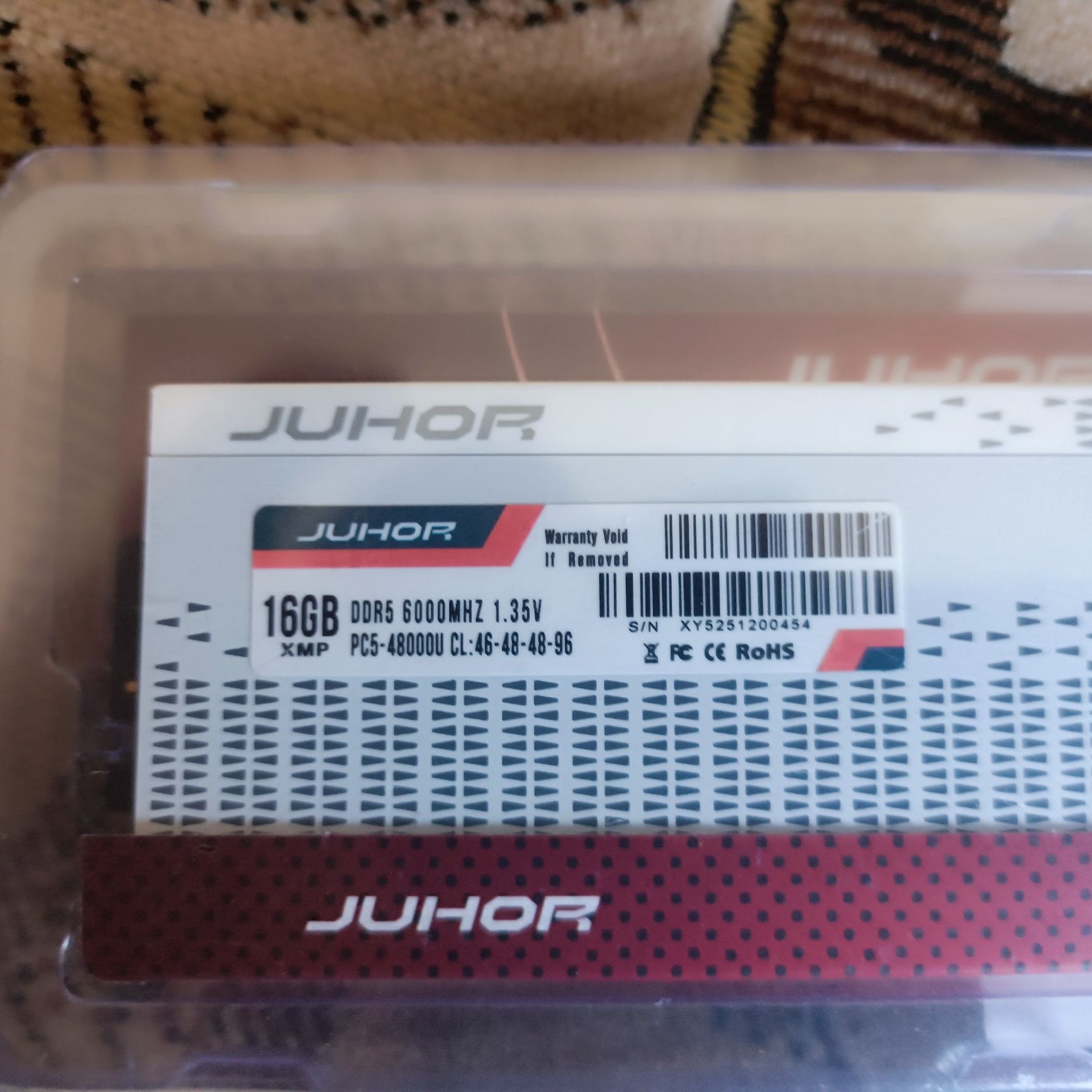 Оперативная память DDR5 16GB 6000Mhz (Новая)