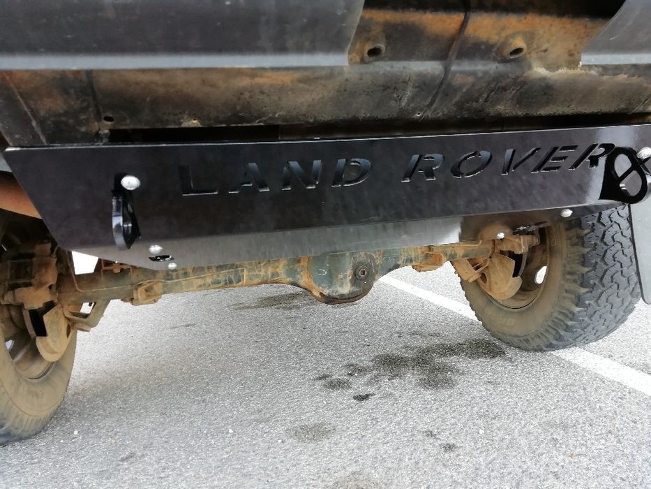 Proteção de depósito Land Rover