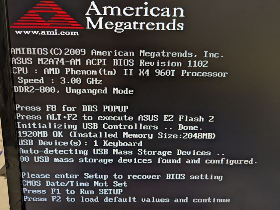 Asus m2a74-am AM2/AM2+/AM3 робоча