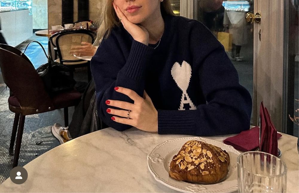 Светр ami paris, вовна, S