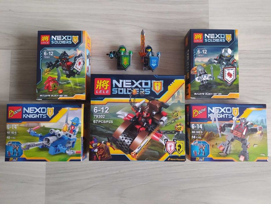 Конструктор "НЕКСО НАЙТС" - герої Нексо