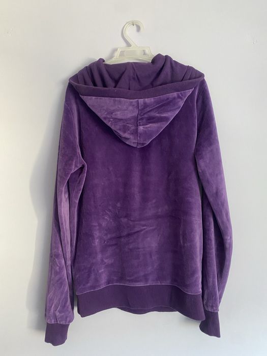 Bluza ciemnofioletowa z kapturem