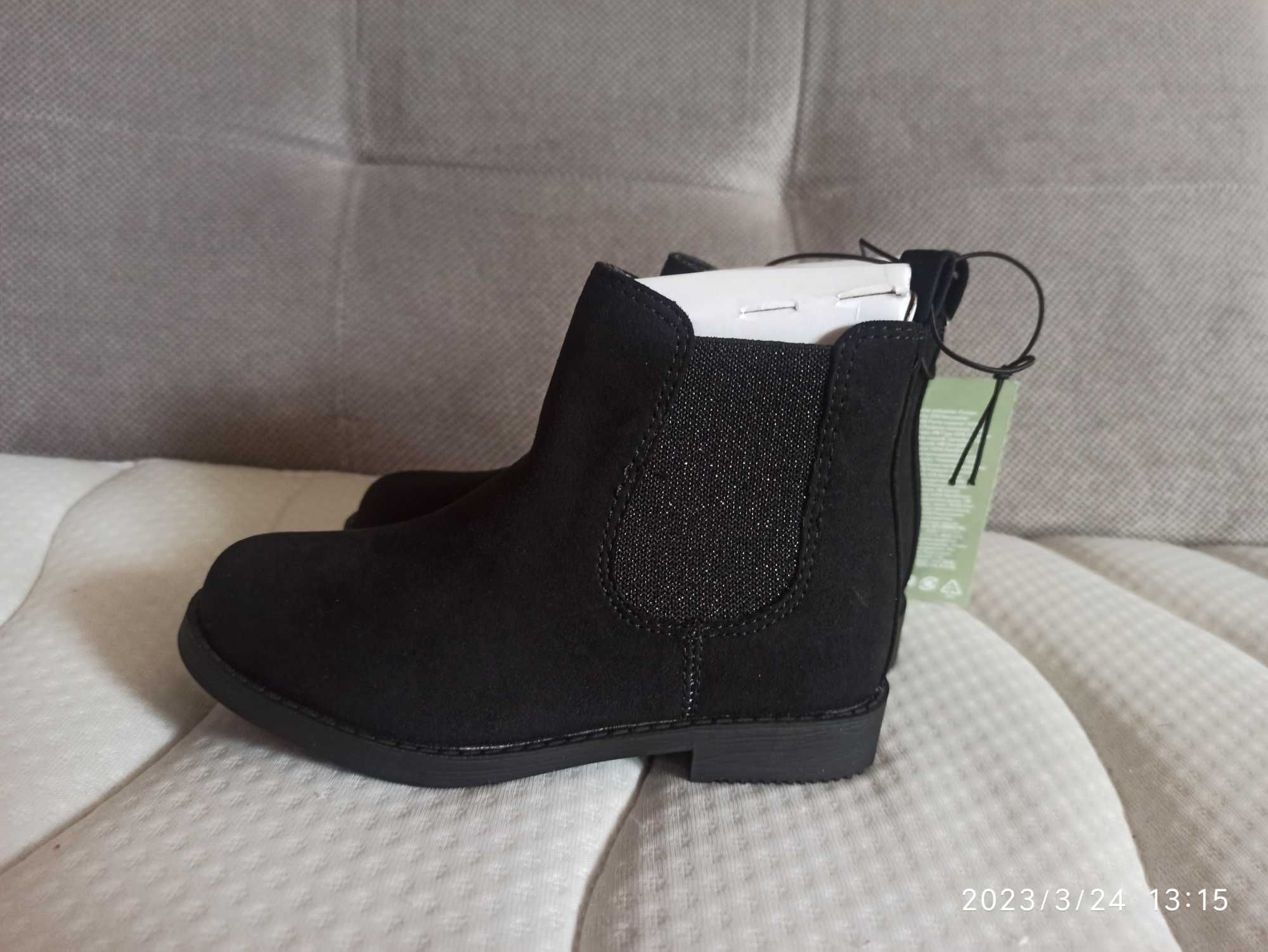 Botki dziewczęce przejściowe H&M 26 (16,5 cm) Nowe