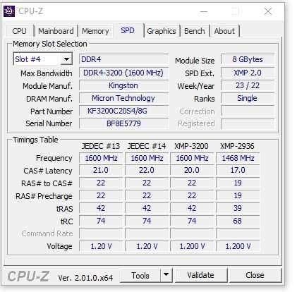Модуль памяти оперативка Kingston Fury SoDIMM DDR4 8GB 3200 impact