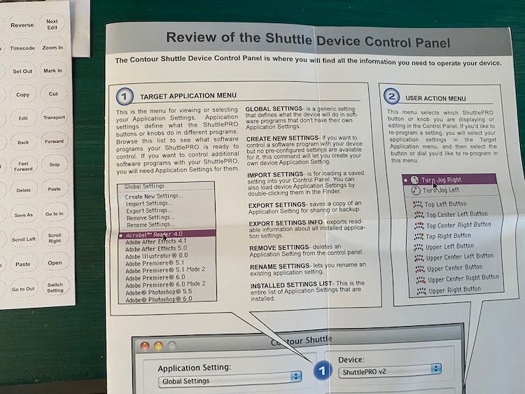 Pedaleira de controle USB  baseada numa Shuttle Pro V2