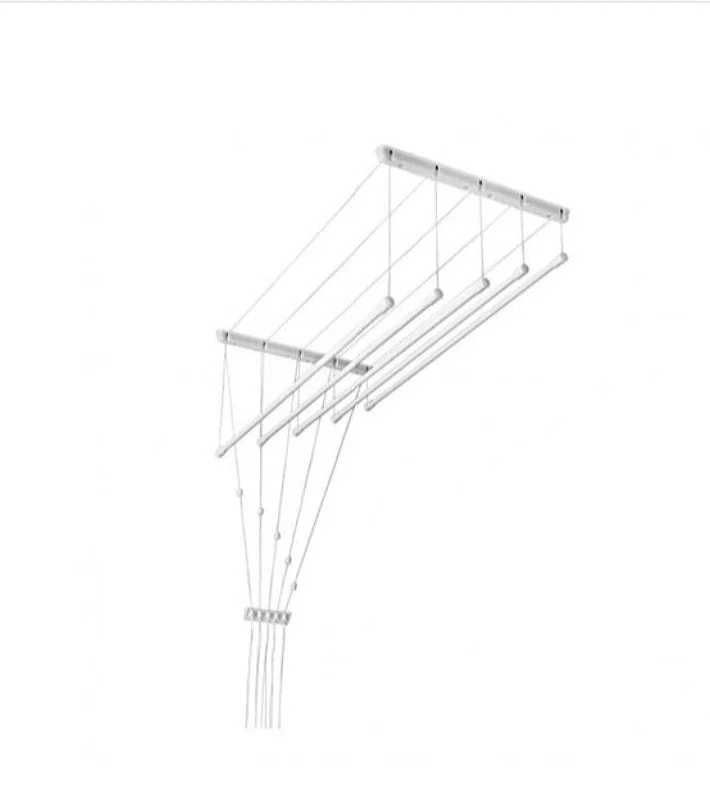 Сушарка для білизни стельова на п'ять прутів по 2 м