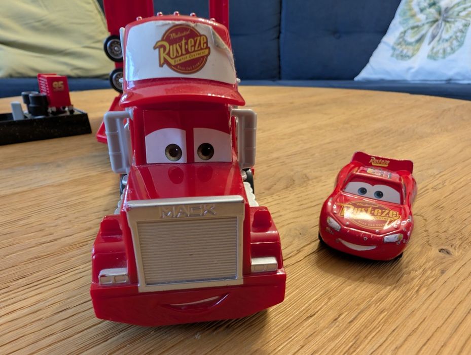 Zygzak mcqueen Auta Cars Mattel oryginał