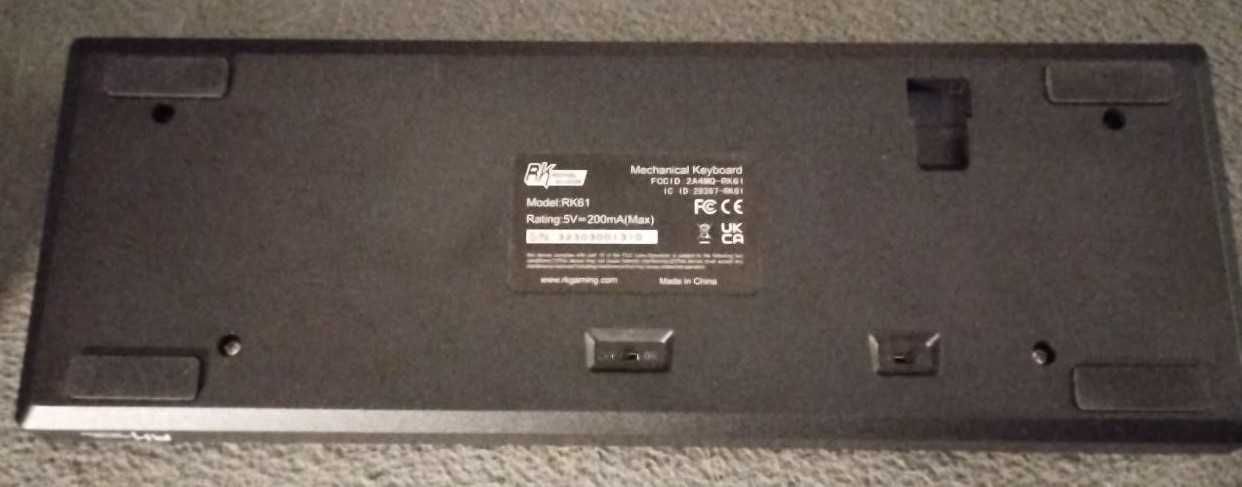 Klawiatura mechaniczna RGB BT/RF Royal Kludge RK61