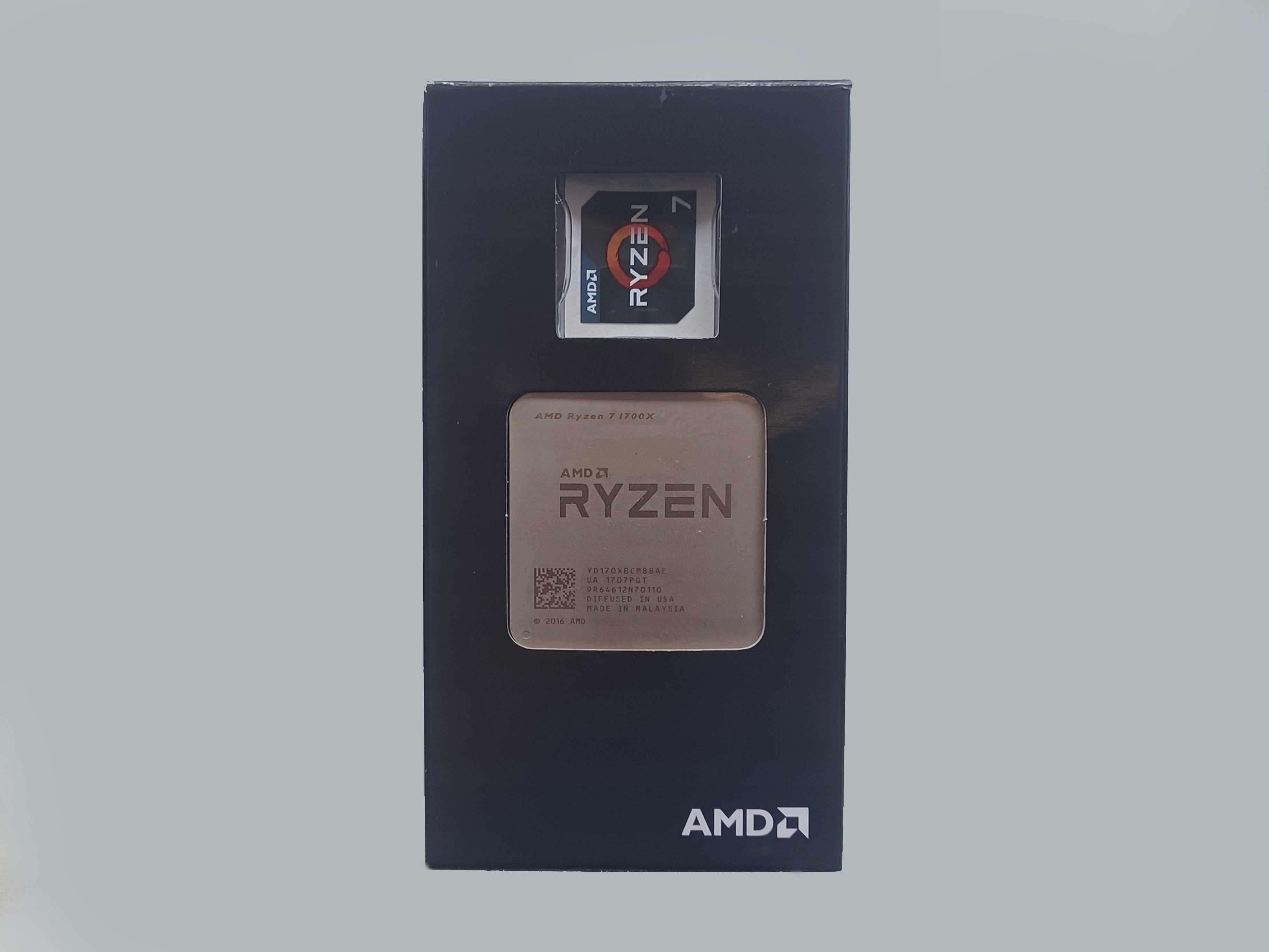 Процесор   Socket AM4   AMD Ryzen 7 1700X