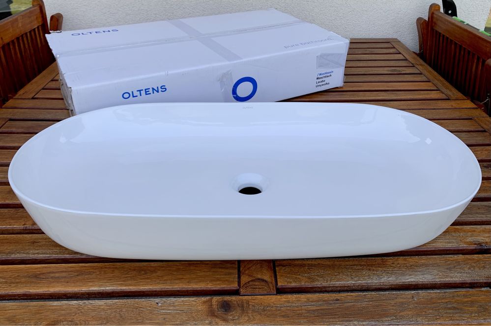 Umywalka Oltens Hamnes Thin Smart Clean 80cm