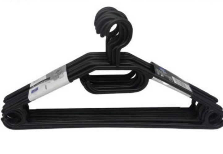 Набір вішаків для одягу з поворотними гачками 10 шт Livarno Home