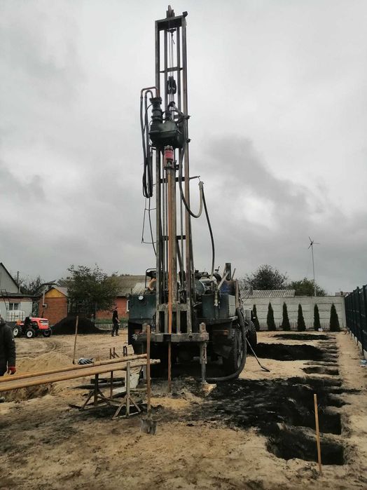 Бурение скважин Буріння свердловин монтаж Жашков