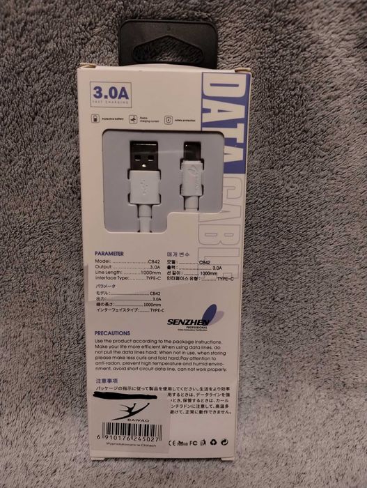 kabel usb-A do USB-C