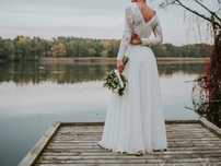Suknia ślubna Boho AGNES TO-820