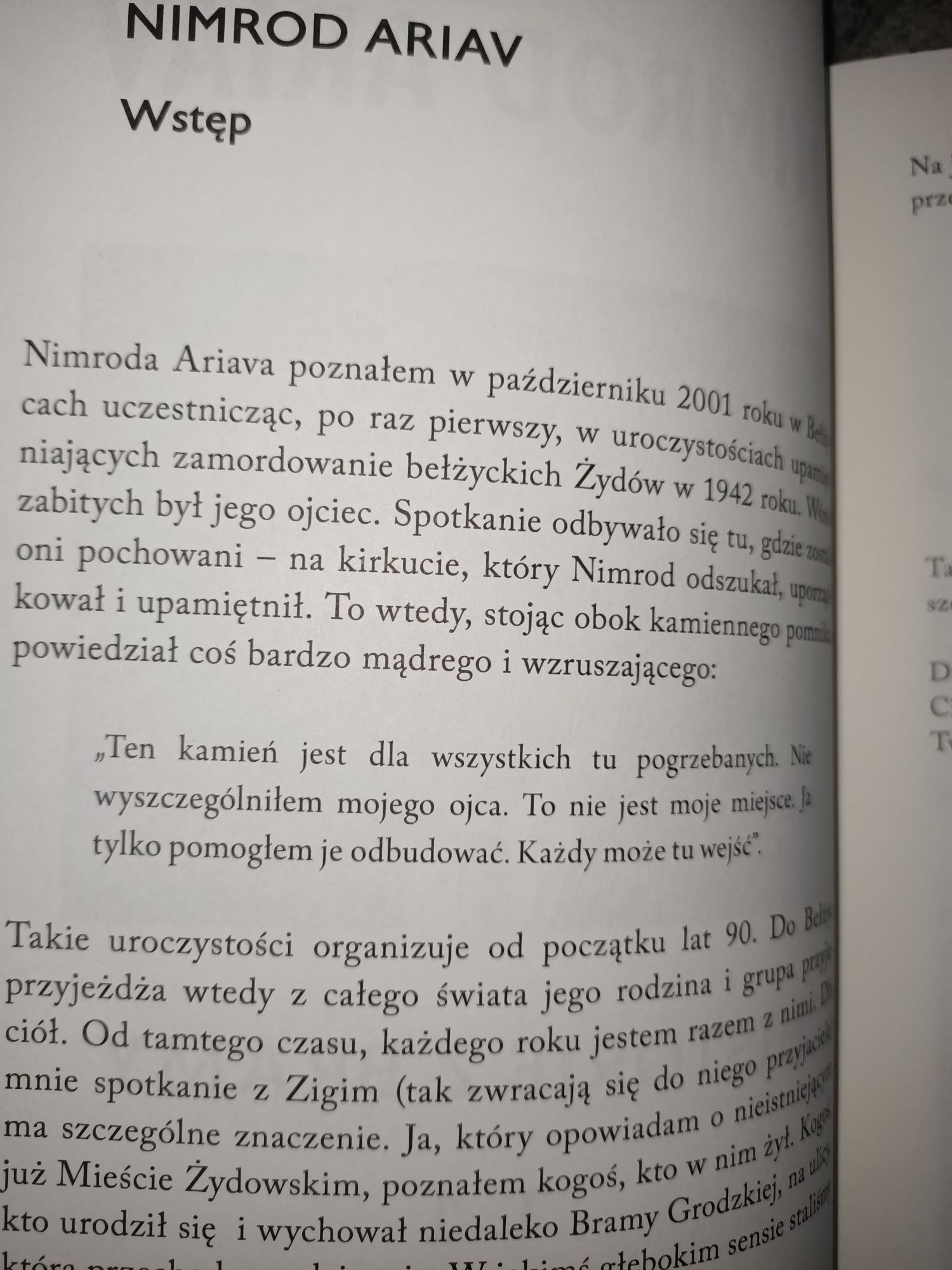 Historie z Bramy Nimrod Ariav Brama Grodzka