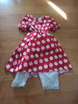 Fato mascote Minnie