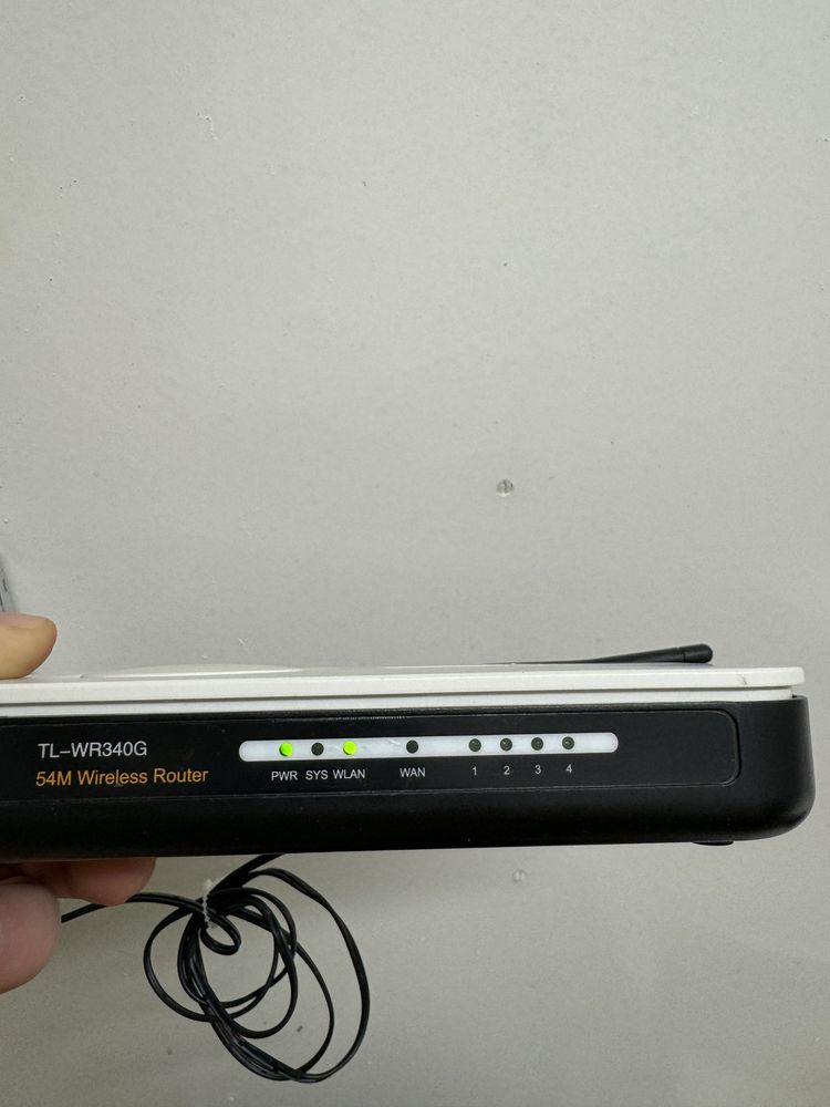 Router TP-LINK model TL-WR340G