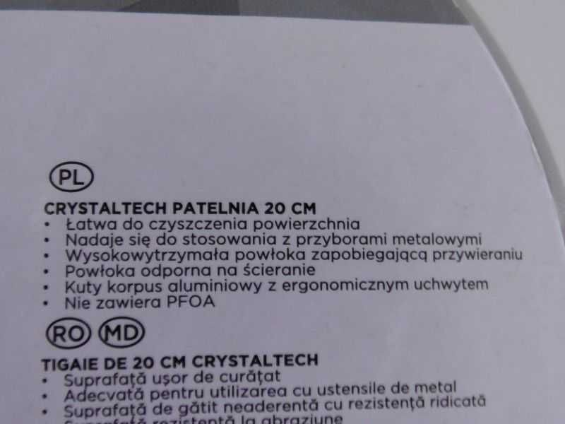 Patelnia 20cm Russell Hobbs CrystalTech