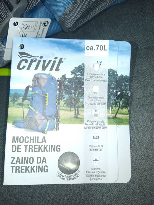 Mochila de trekking / mochila caminhada - 70L