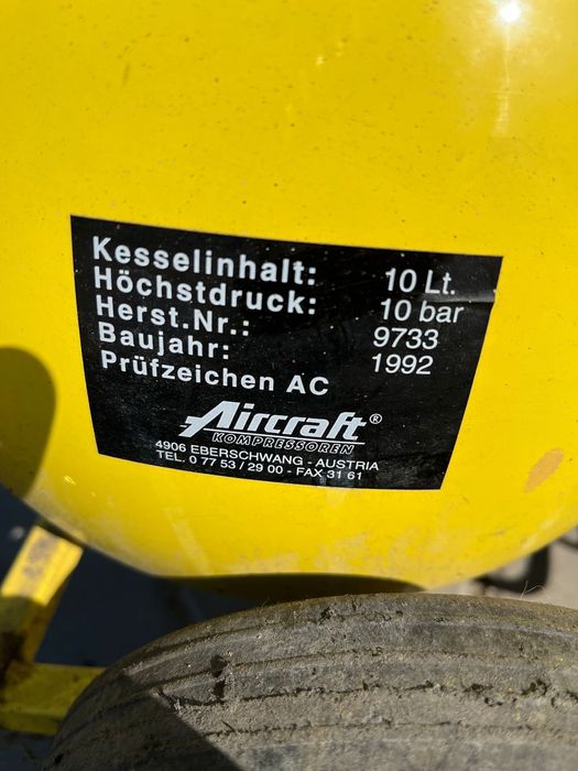 Kompresor Aircraft 10 l