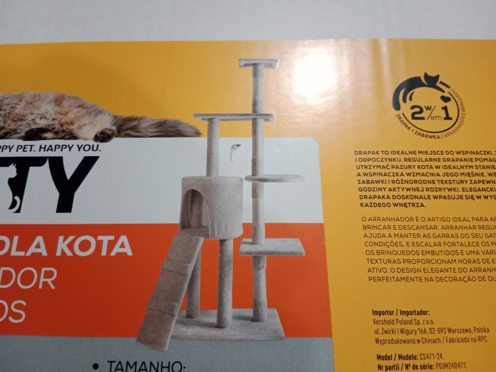 Nowy drapak dla kota