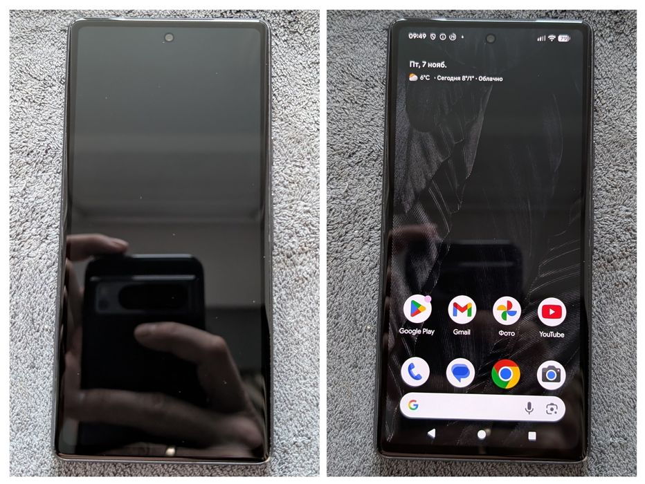 Google pixel 7a 8/128Gb 90Hz Black 16 Android Unlocked!