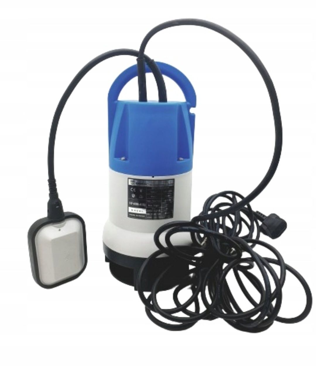 Pompa wody DEKO 400 W 8000 l/h przenośna z przełącznikiem pływakowym