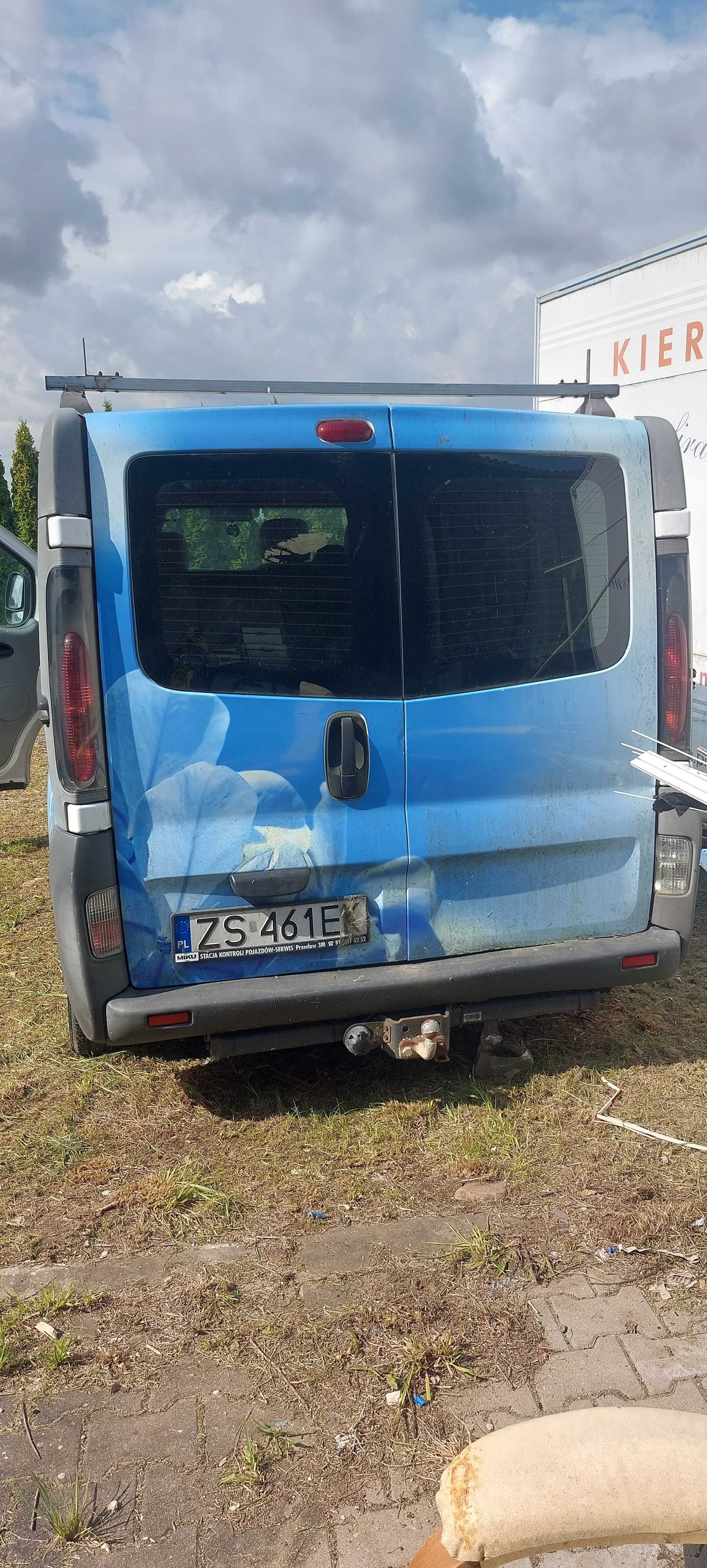 Nissan Primastar Drzwi rozsuwane z obu stron