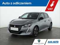 Peugeot 208 1.2 PureTech, Salon Polska, Serwis ASO, Automat, VAT 23%, Skóra,