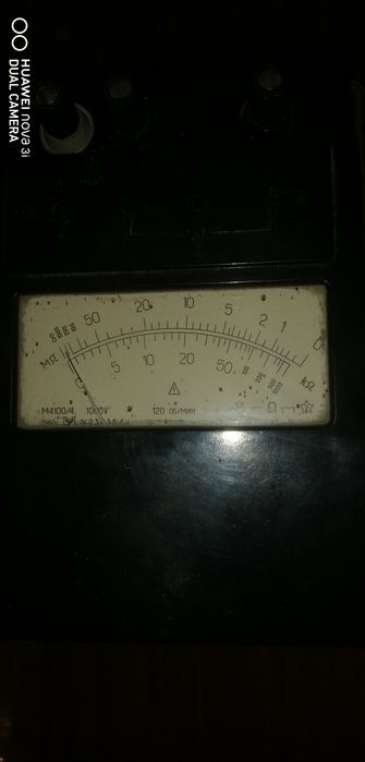 Мегомметр 4100/4 1000v. Прилад для вимірювання опору ізоляції,.