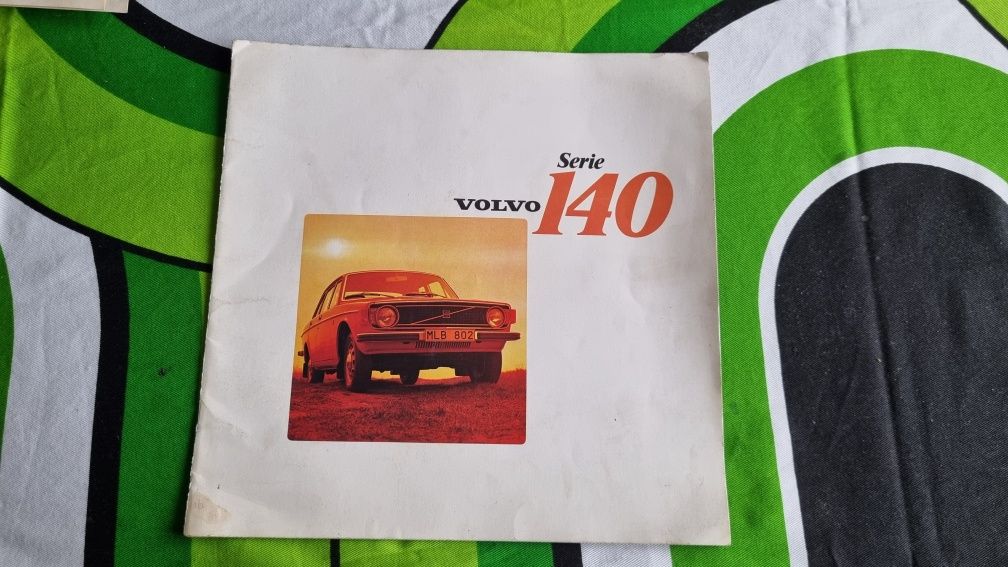 Stery prospekt folder Volvo 140