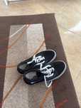 Ténis Vans Old Skool preto puro branco
