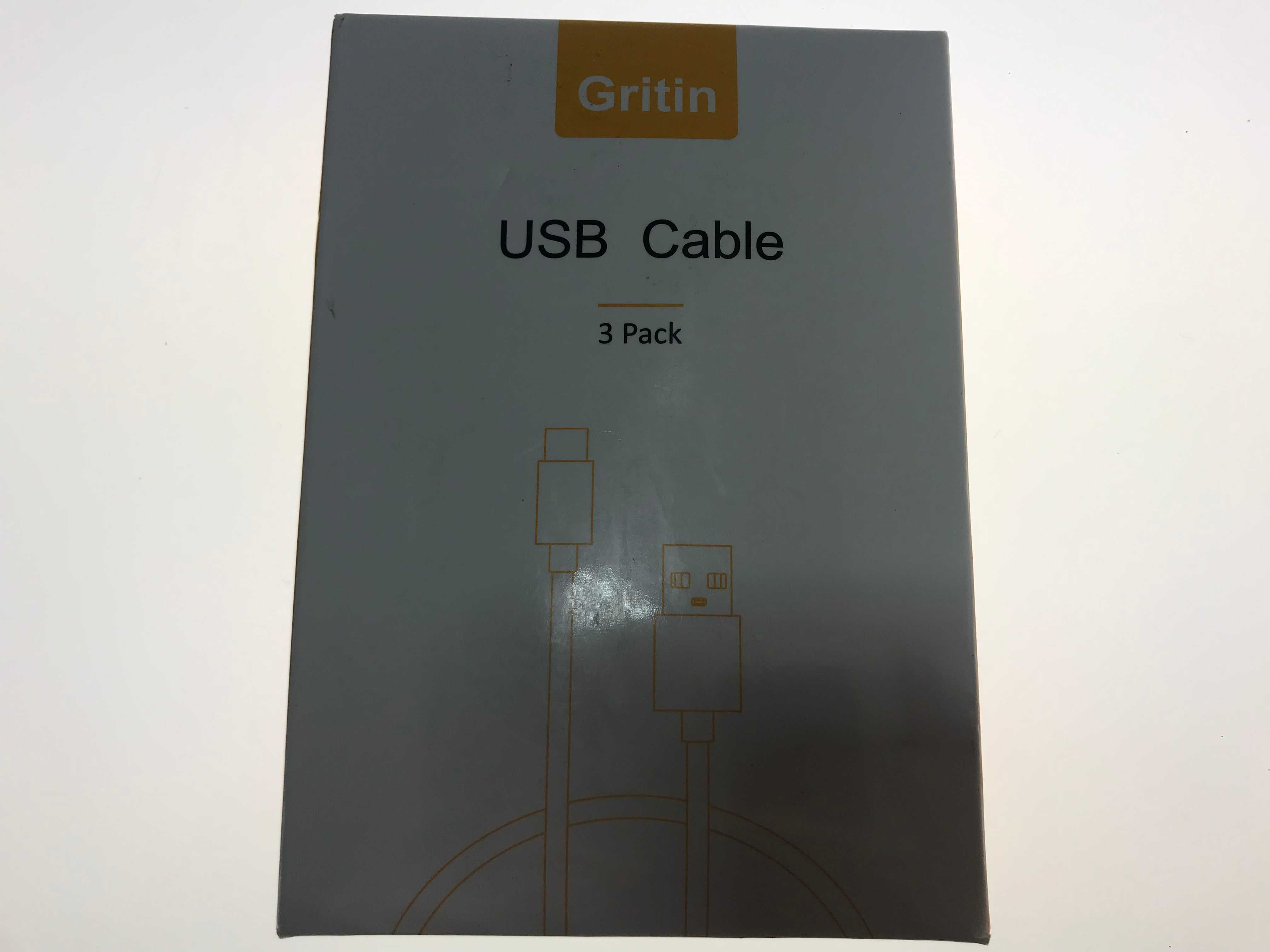 Nowy Zestaw KABEL USB-C TYP C 1m / 1.5m / 2m Komplet 3 szt